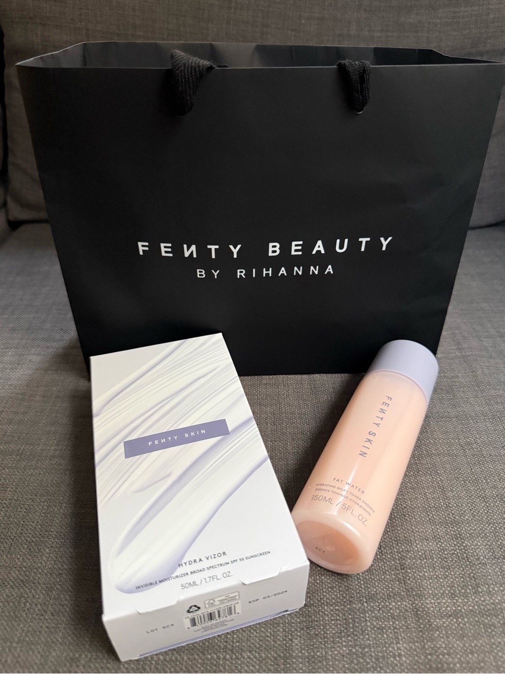 Fenty Beauty Hydra Vizor and Fat Water NWT